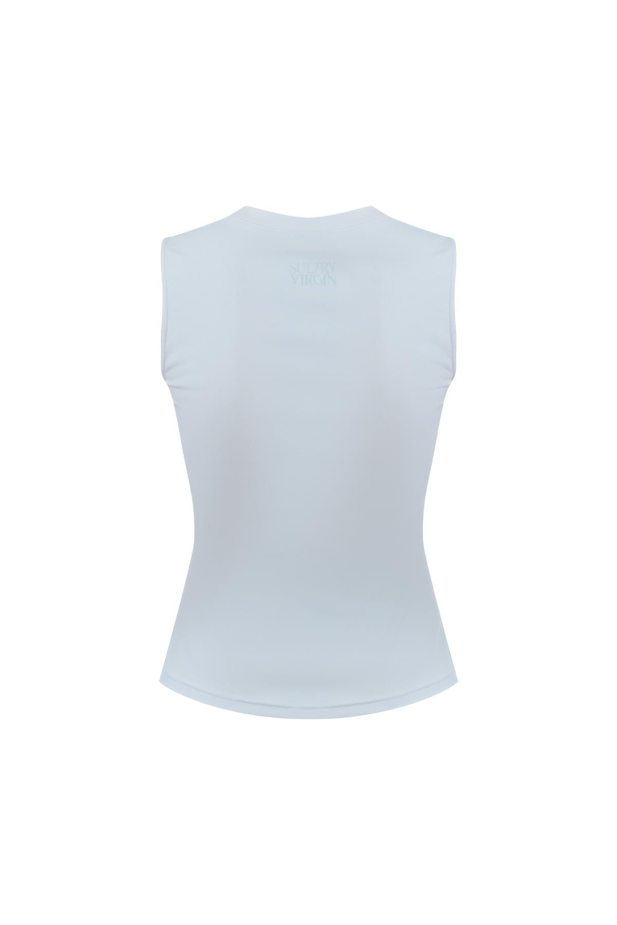 “Fuzzy Heart” Top Pastel Blue by Sultry Virgin