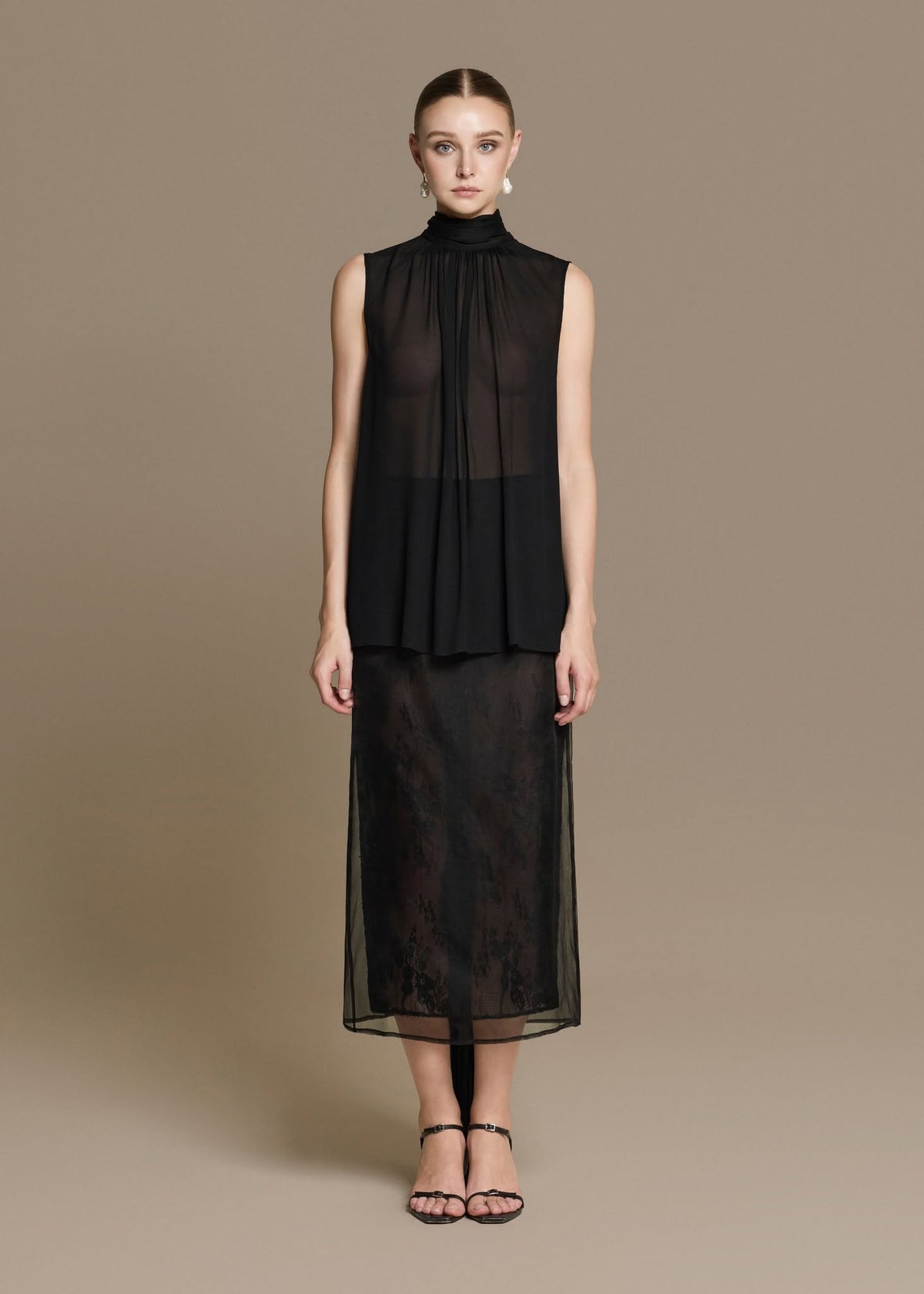 Translucent Top by HUONG Boutique
