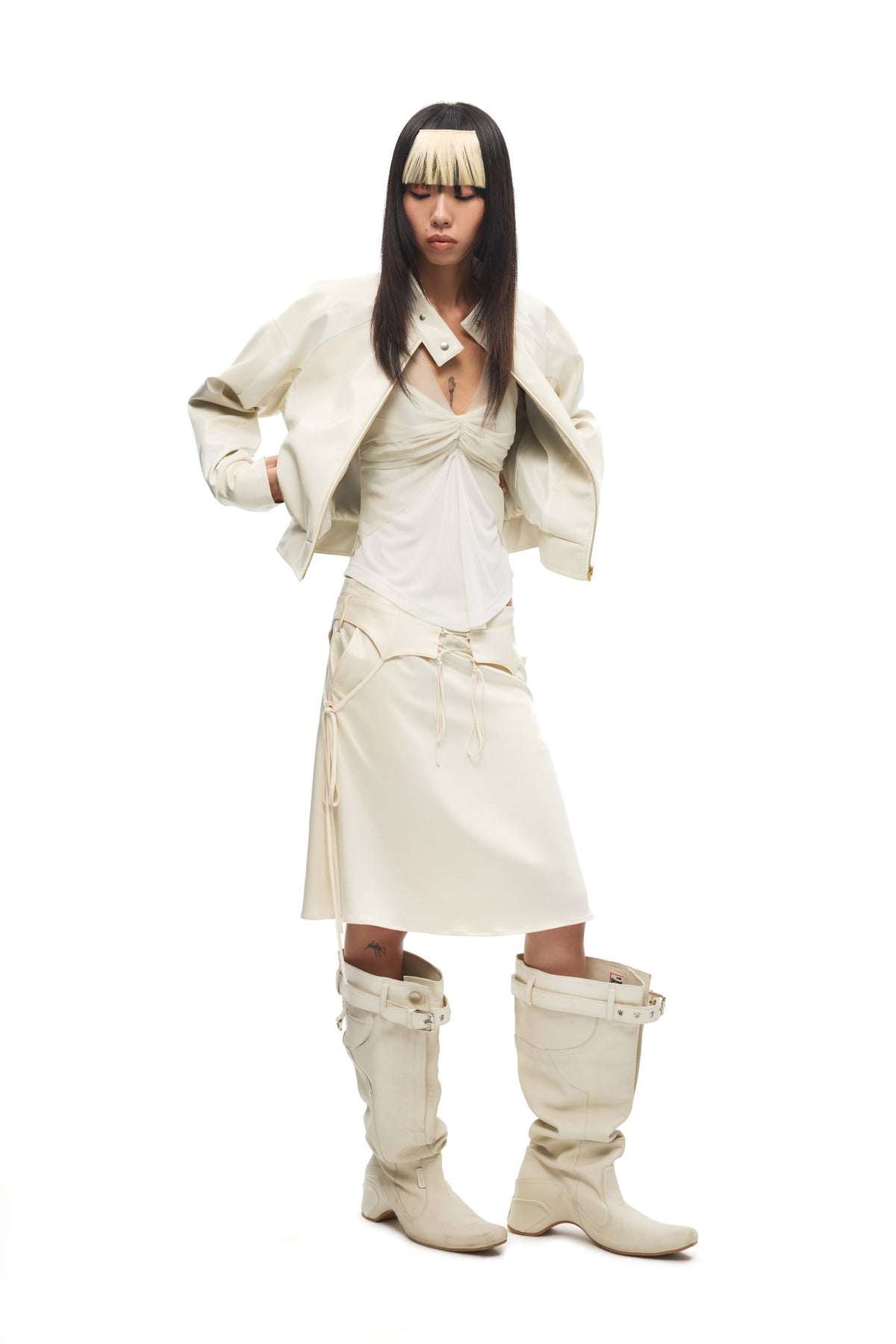“Filter”Top White by Sultry Virgin