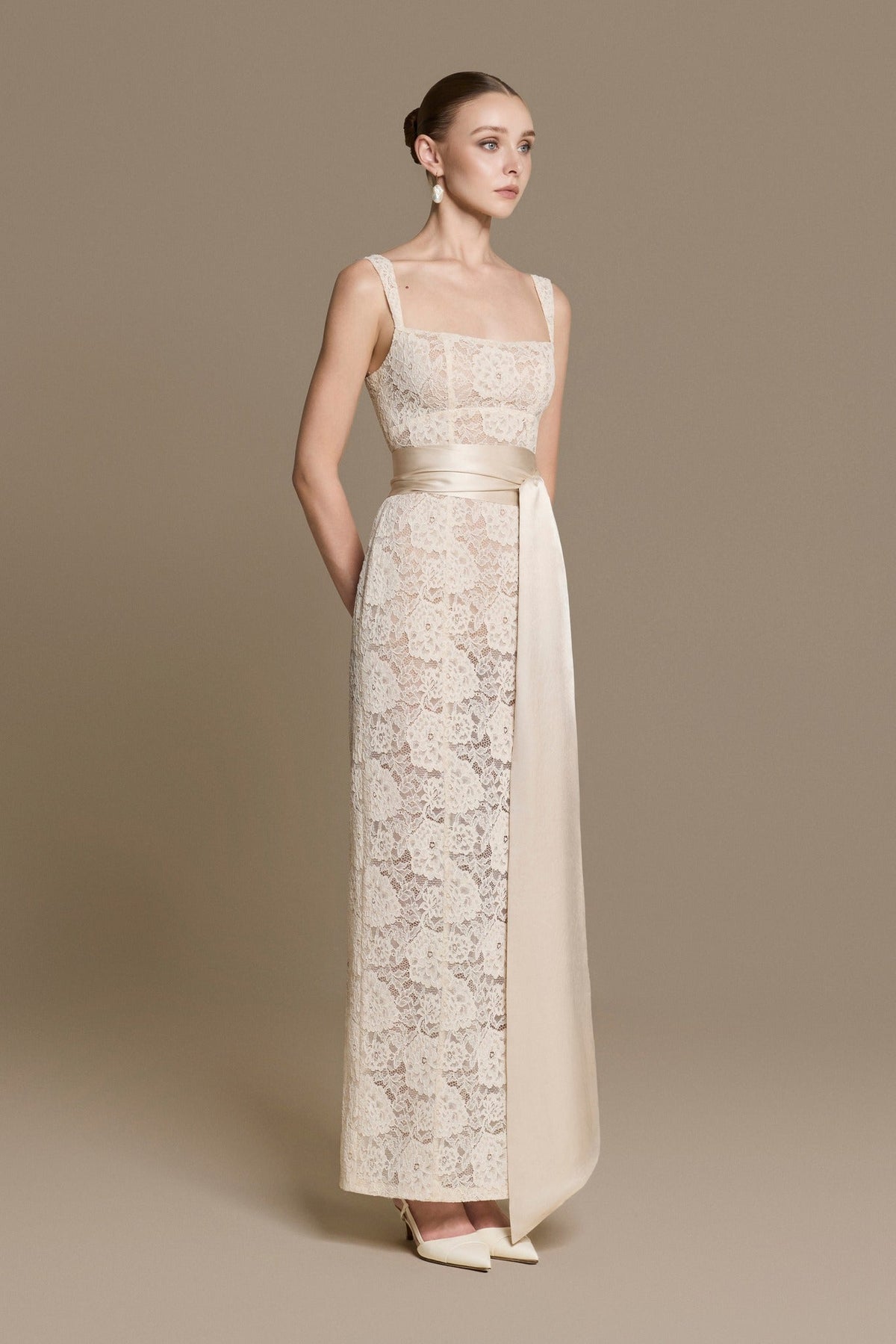 Athena Lace Dress by HUONG Boutique