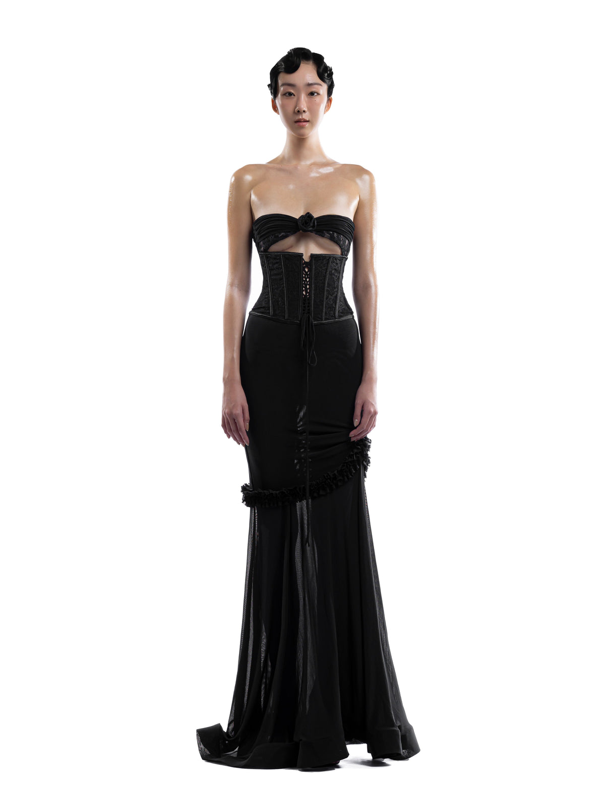 Valentine Dress - Black by Huelleyrose