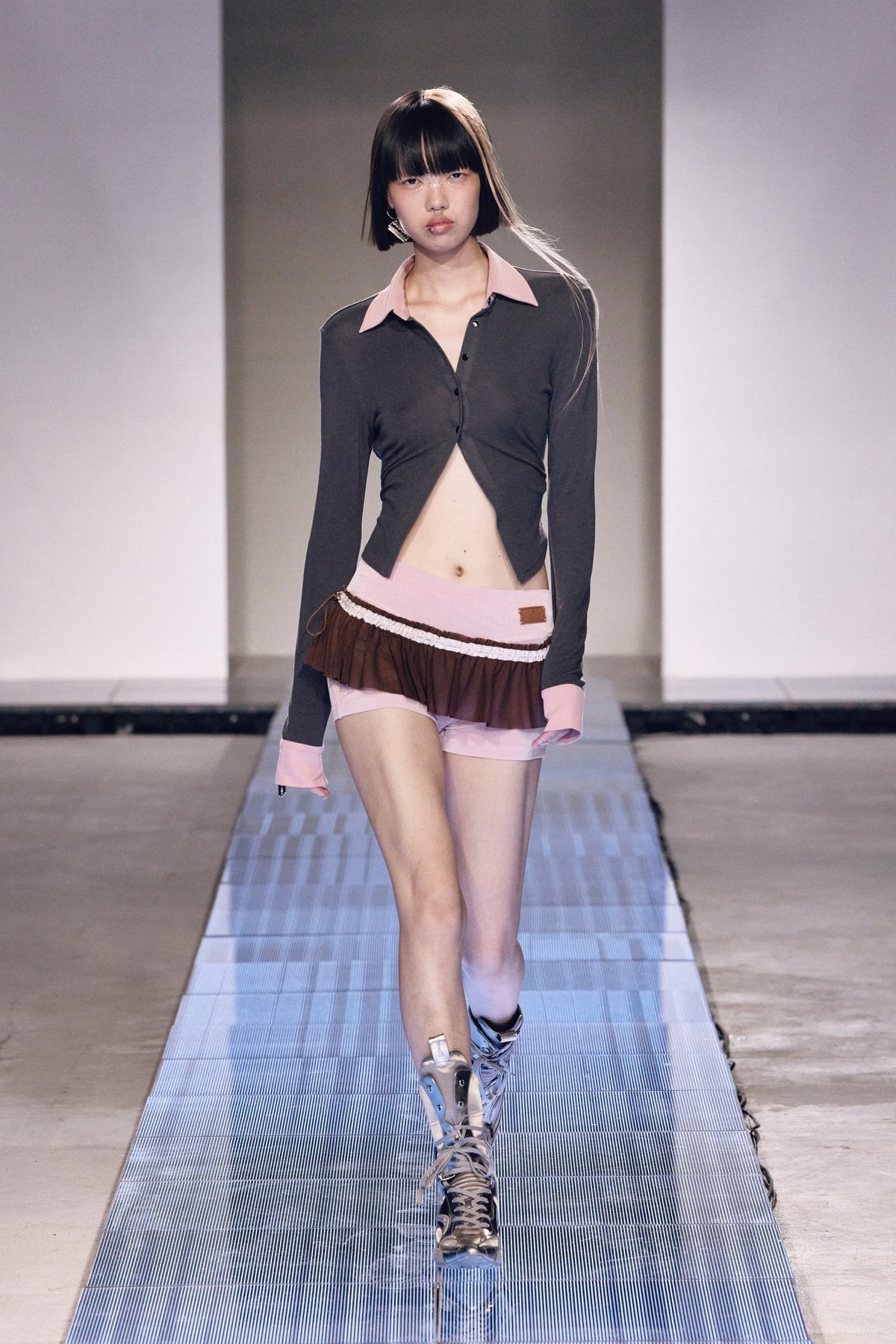 “BASS BABY”Skort Pink by Sultry Virgin