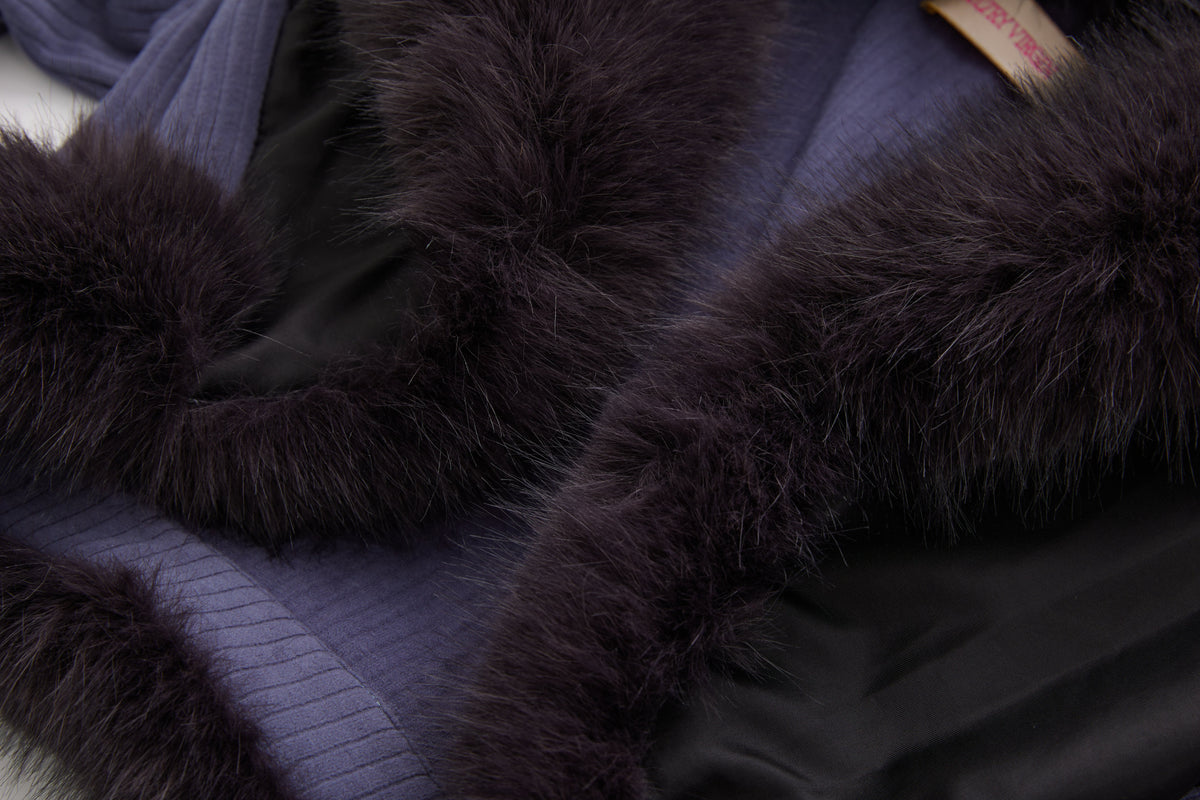 "Lucy" Shrug Denim Blue by Sultry Virgin