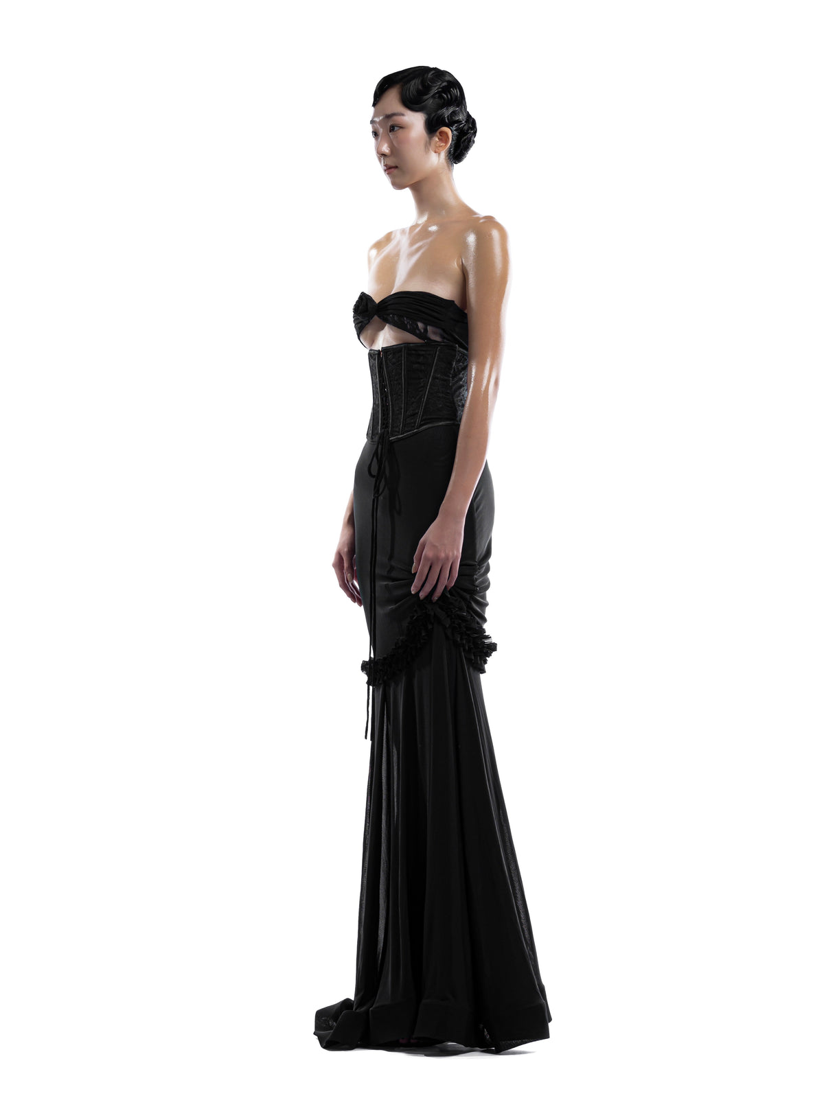 Valentine Dress - Black by Huelleyrose