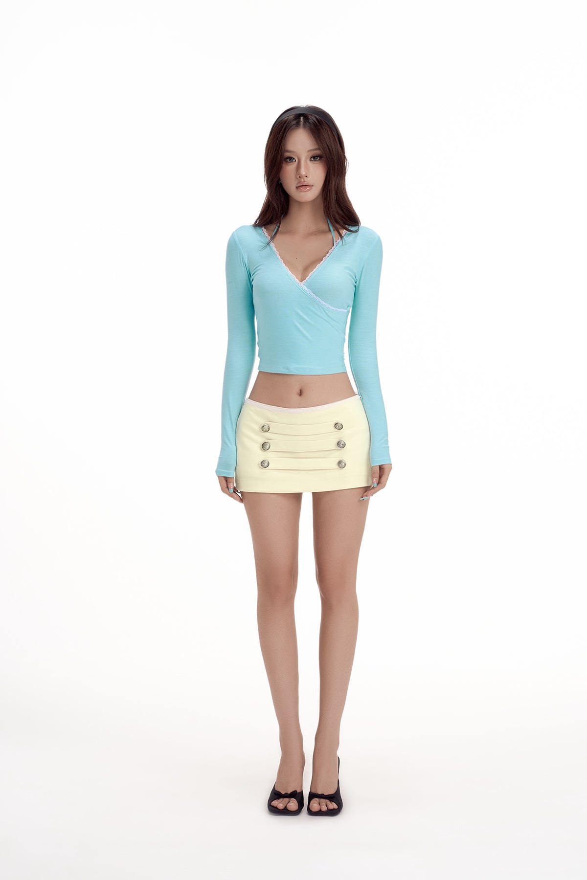 Lyra Top & Stellar Mini Skirt by Narcotics