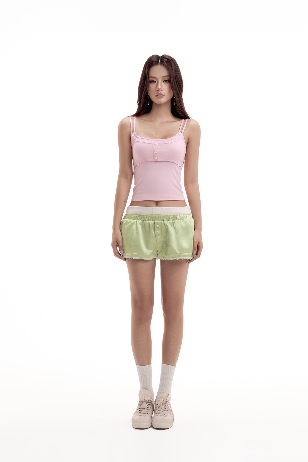 Kelly Top & Mint Shorts by Narcotics