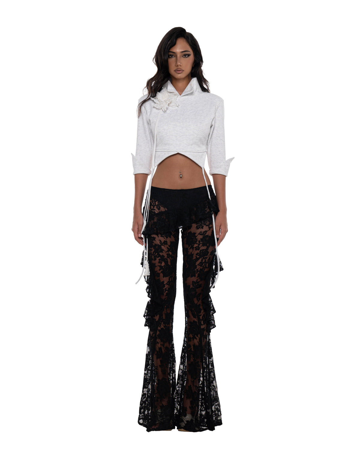 Bijou Lace Pants by Huelleyrose