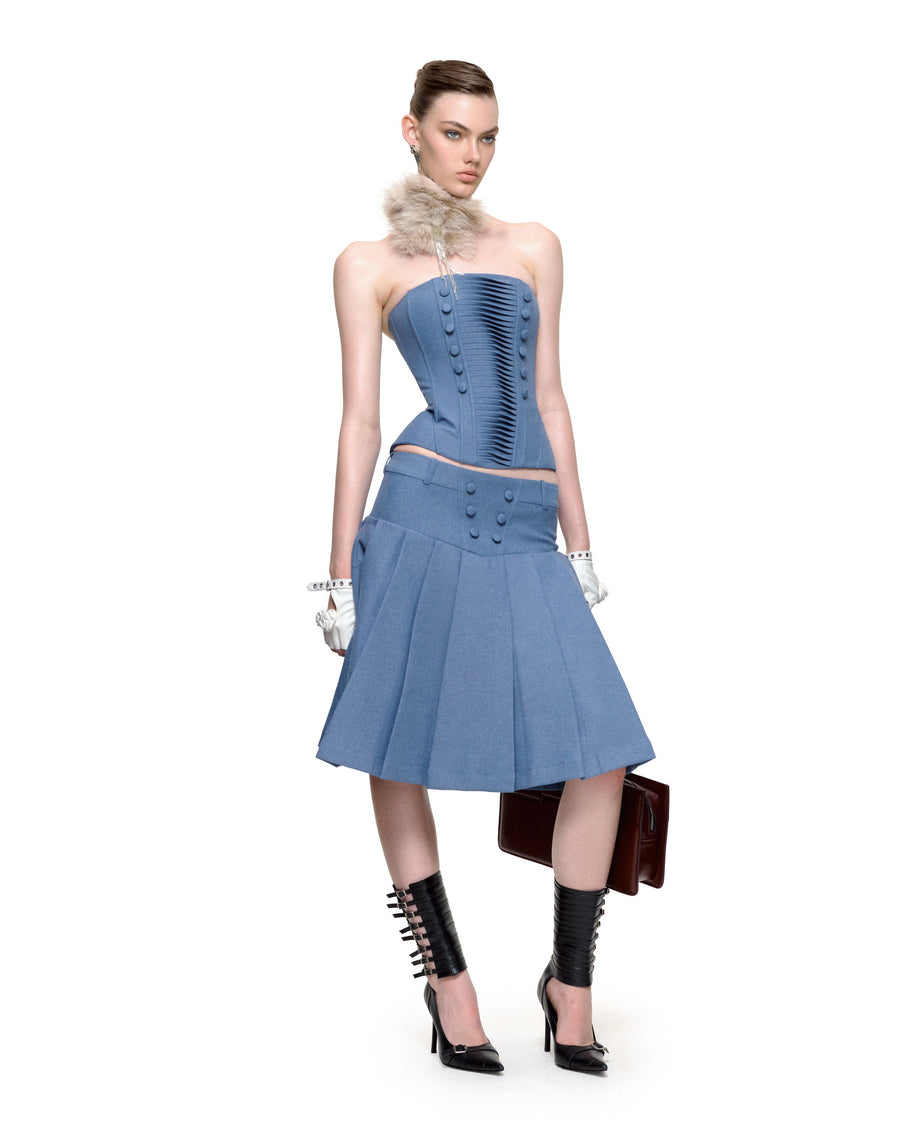 EUGENE MIDI SKIRT