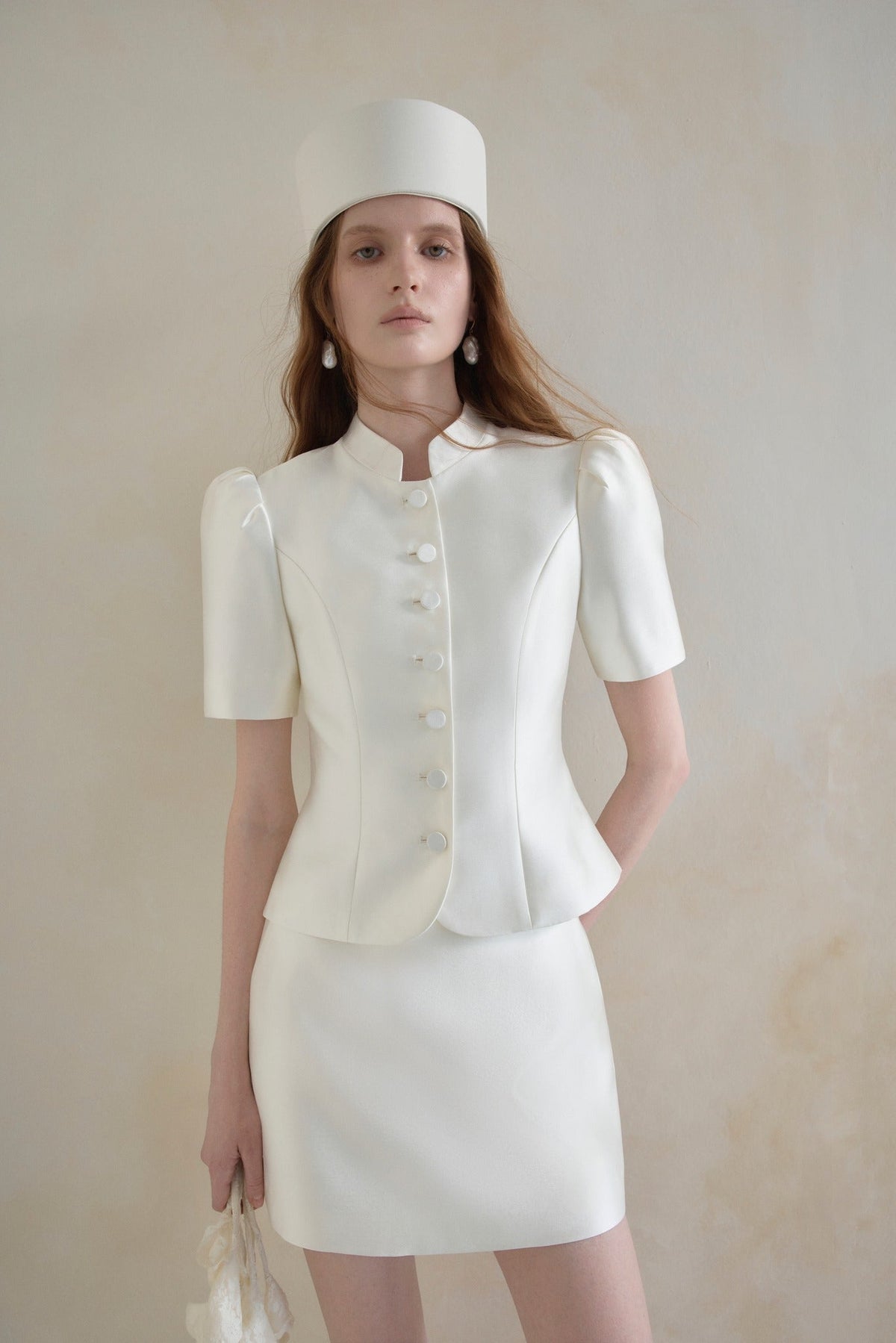 Éclat Taffeta Top by HUONG Boutique