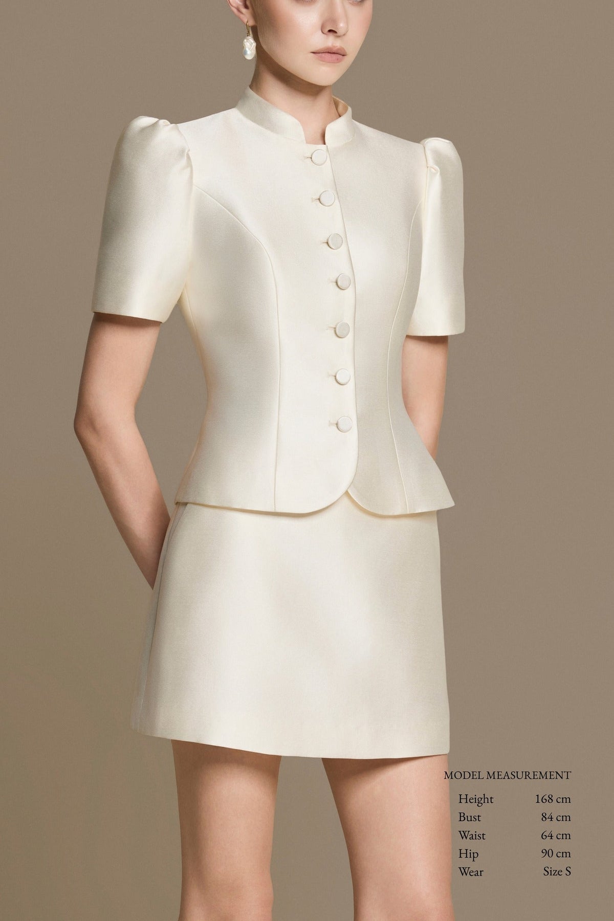 Éclat Taffeta Top by HUONG Boutique