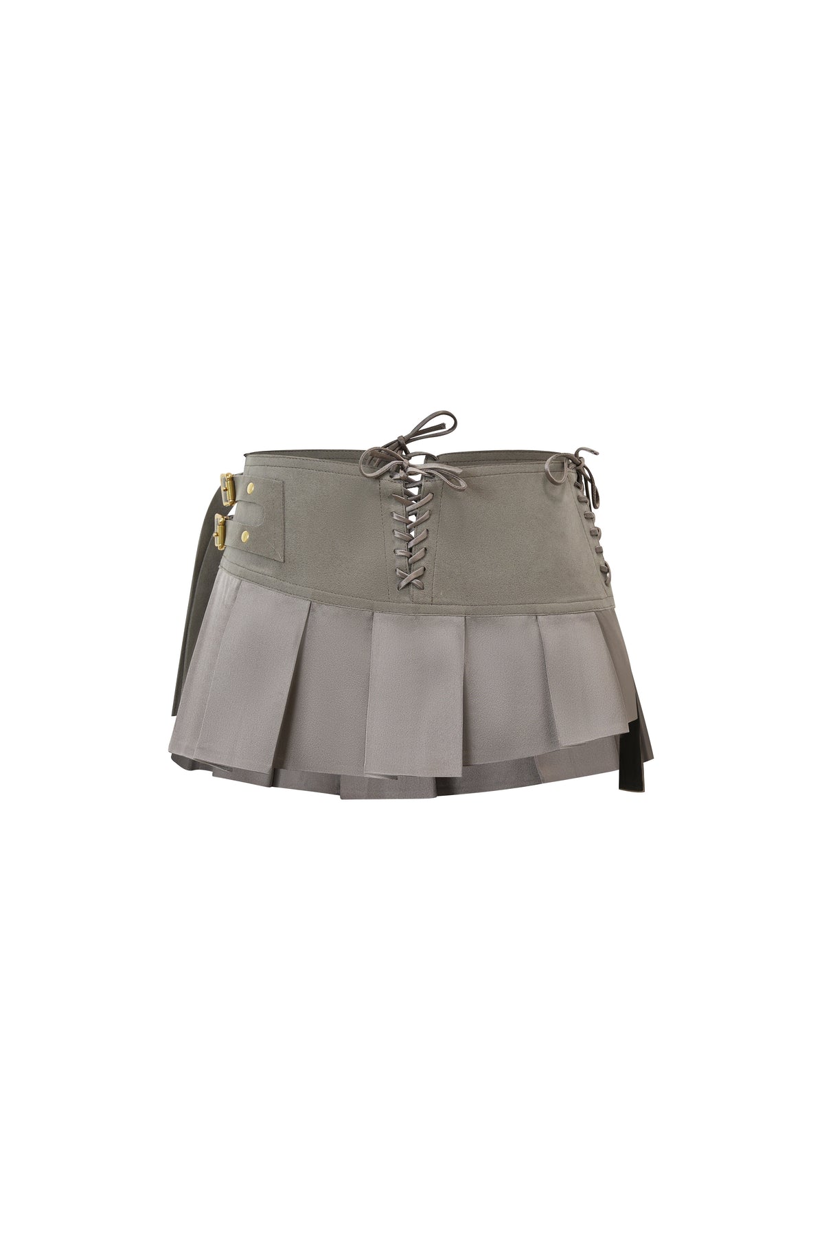 “Buckle Cincher” Grey by Sultry Virgin