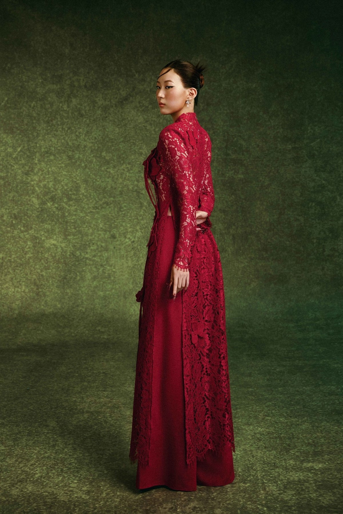 Ao Dai "Chu Sa" by Keira Tong