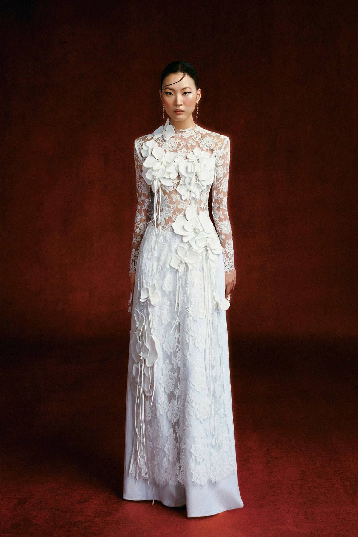 Ao Dai "Bạch Sa" by Keira Tong