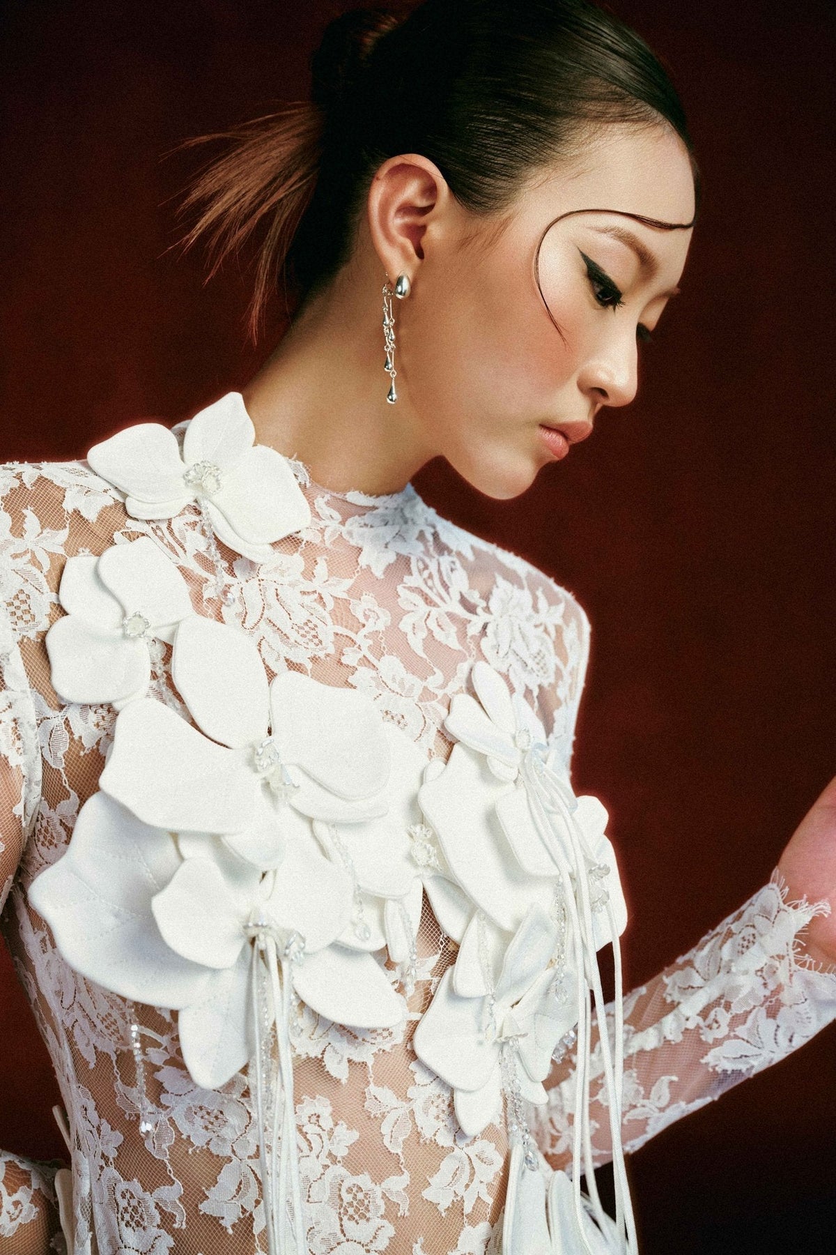 Ao Dai "Bạch Sa" by Keira Tong