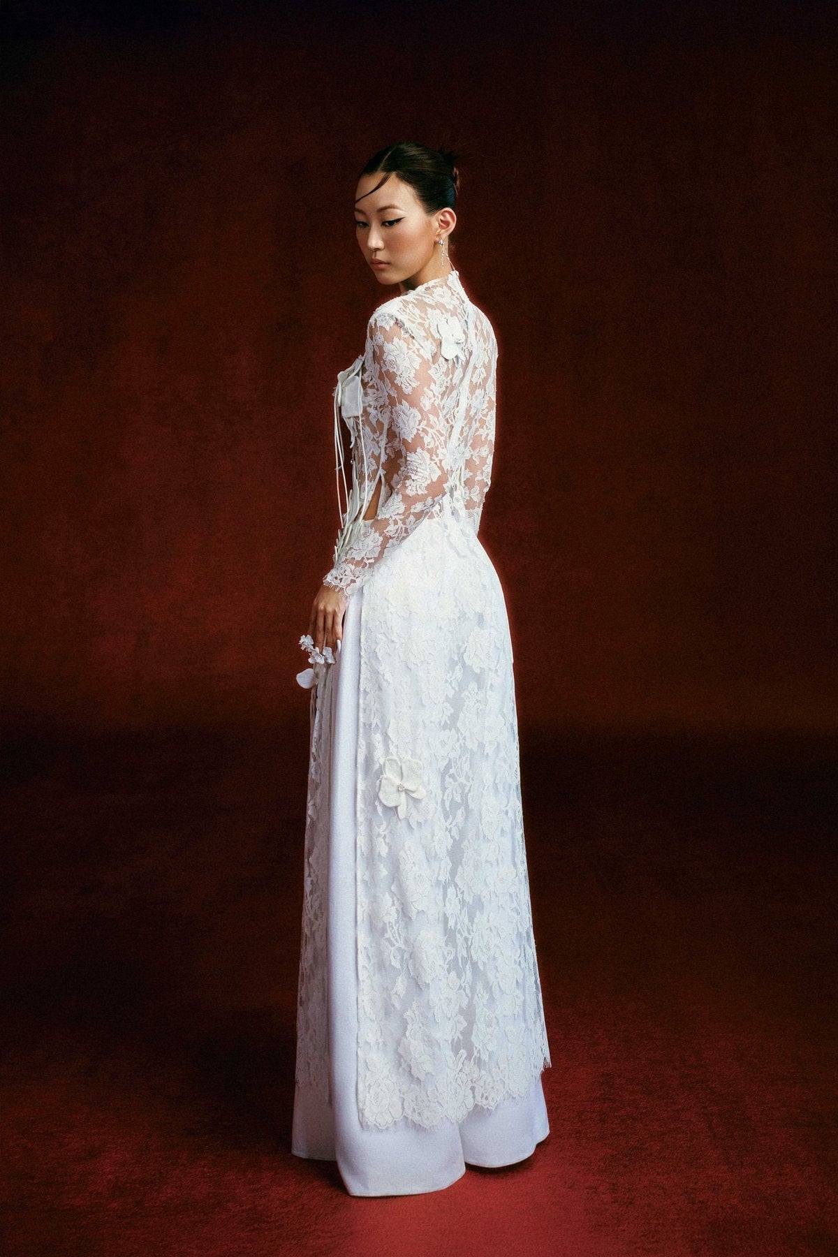 Ao Dai "Bạch Sa" by Keira Tong