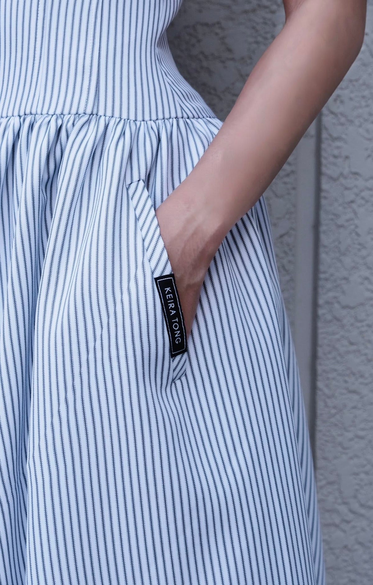 Zipped Dress by Keira Tong