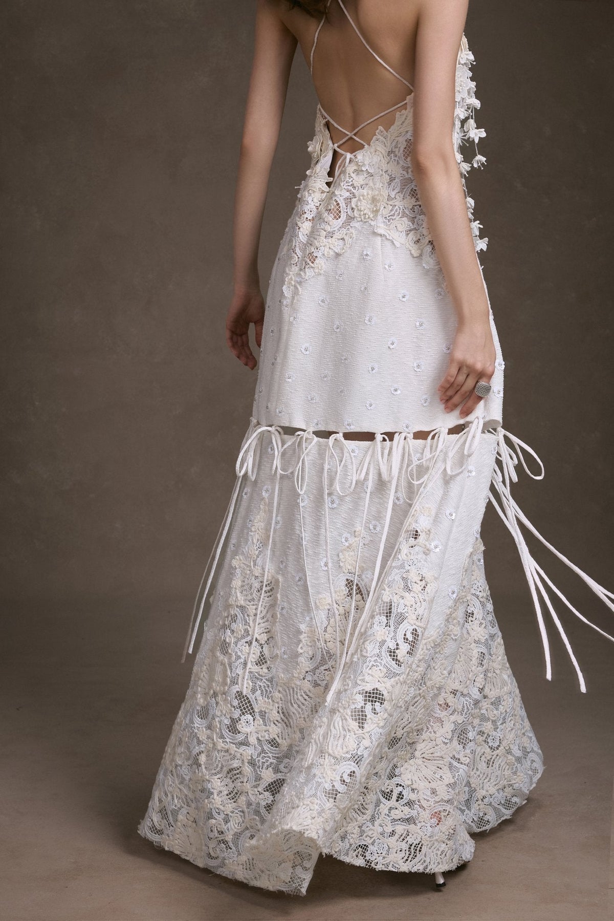Floral Vine Dress by Keira Tong