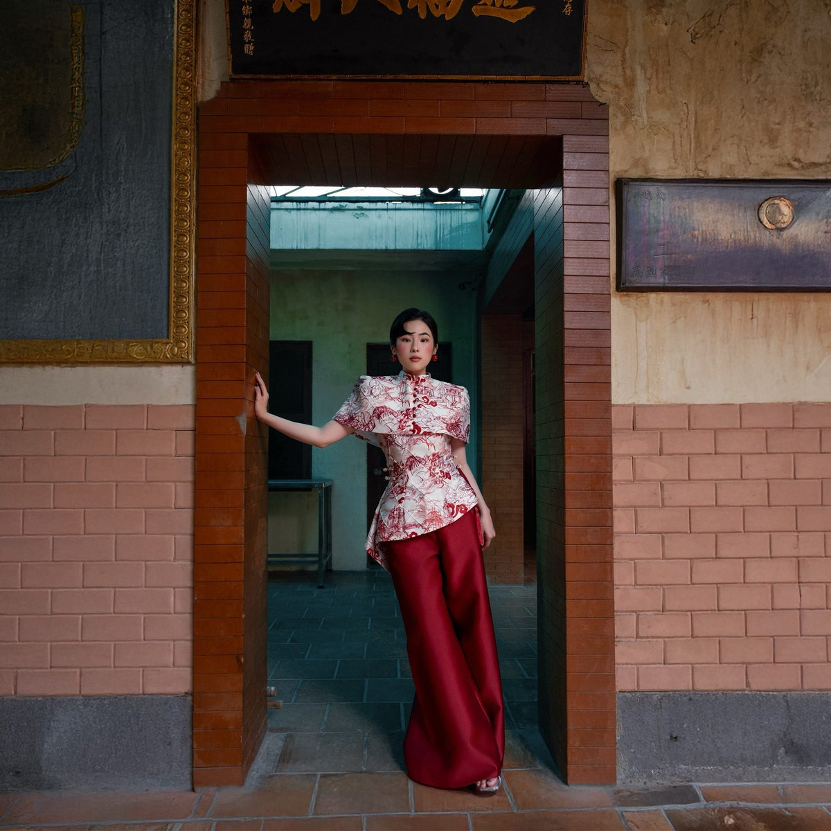 "Đan Kỳ" Top by Keira Tong