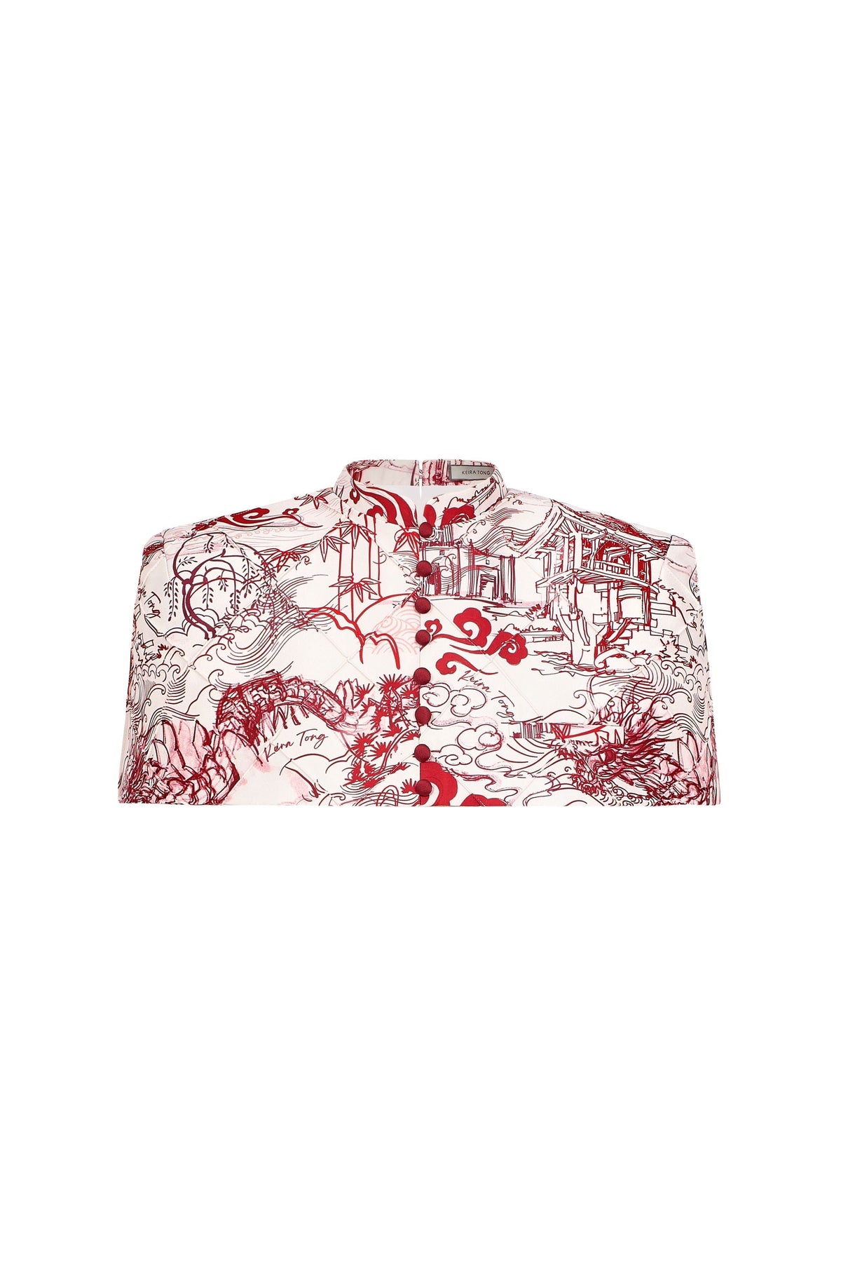 "Đan Kỳ" Cape by Keira Tong