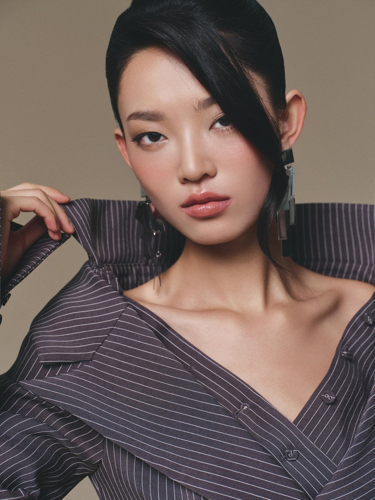 Grey Selena Dress by Keira Tong