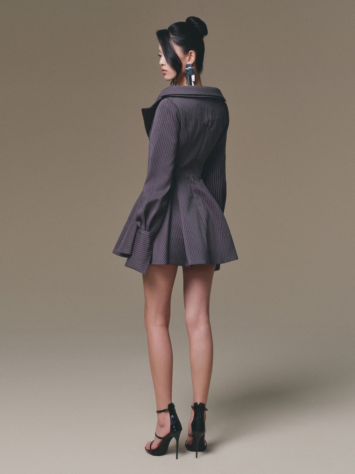 Grey Selena Dress by Keira Tong