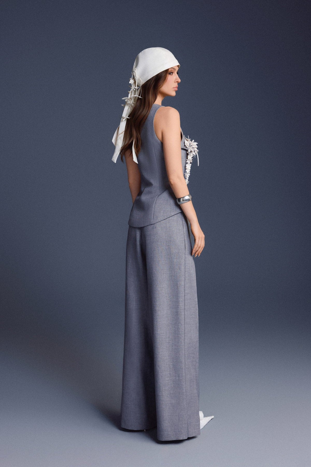Bouquet Sleeveless Vest by Keira Tong