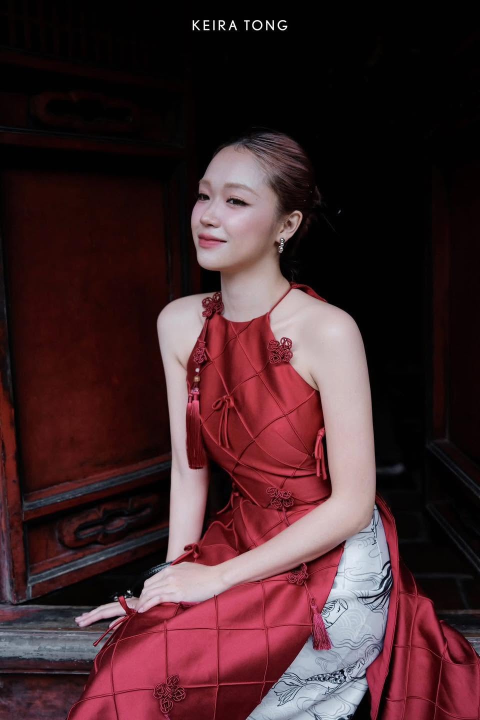 "Đan" Ao Dai by Keira Tong