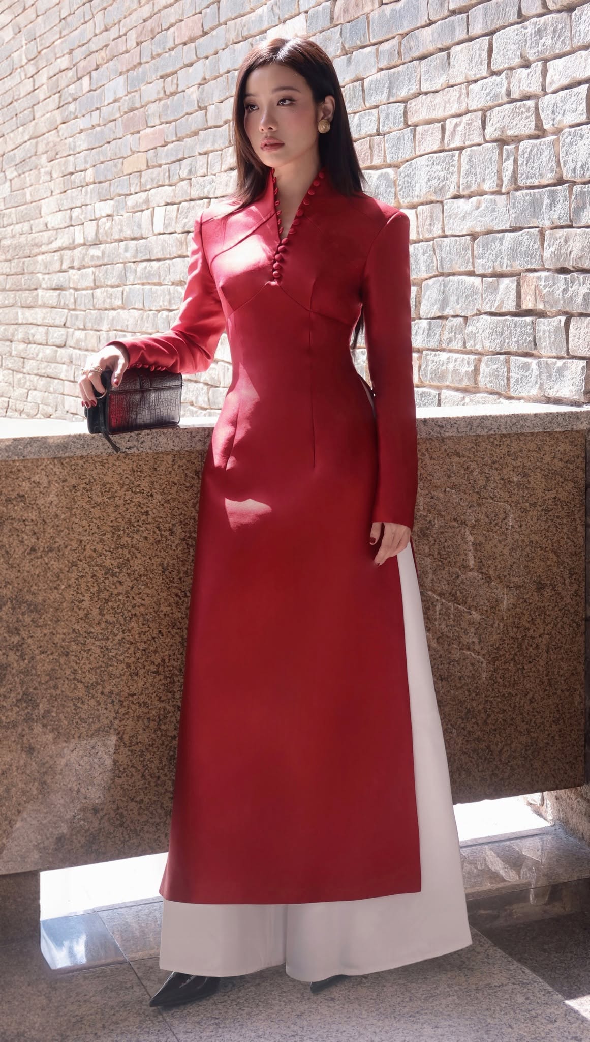 Ao Dai " Nghiên" by Keira Tong