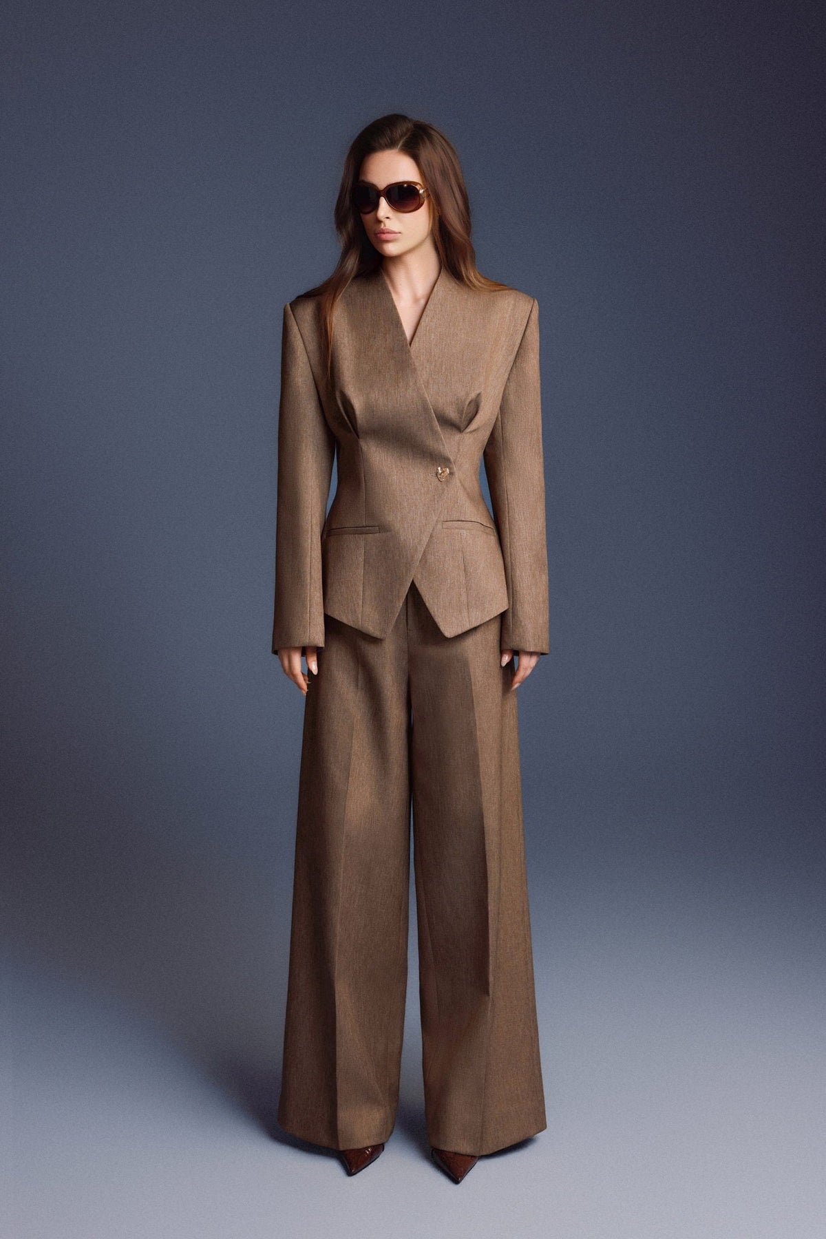 Folded Blazer by Keira Tong