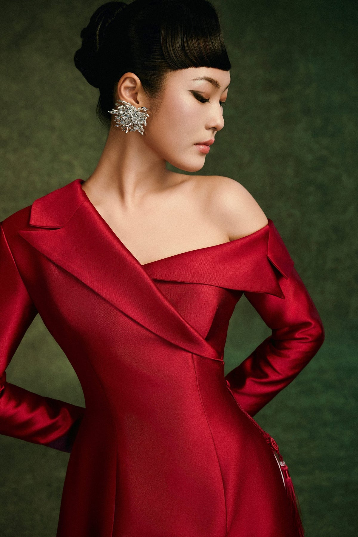 Ao Dai "Nghiên Hy" by Keira Tong