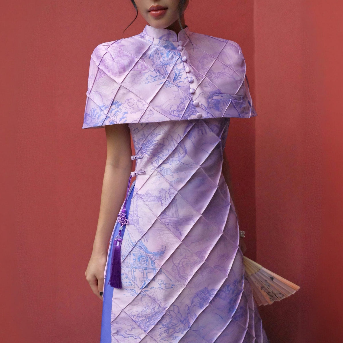 Ao Dai "Tử Kỳ" by Keira Tong