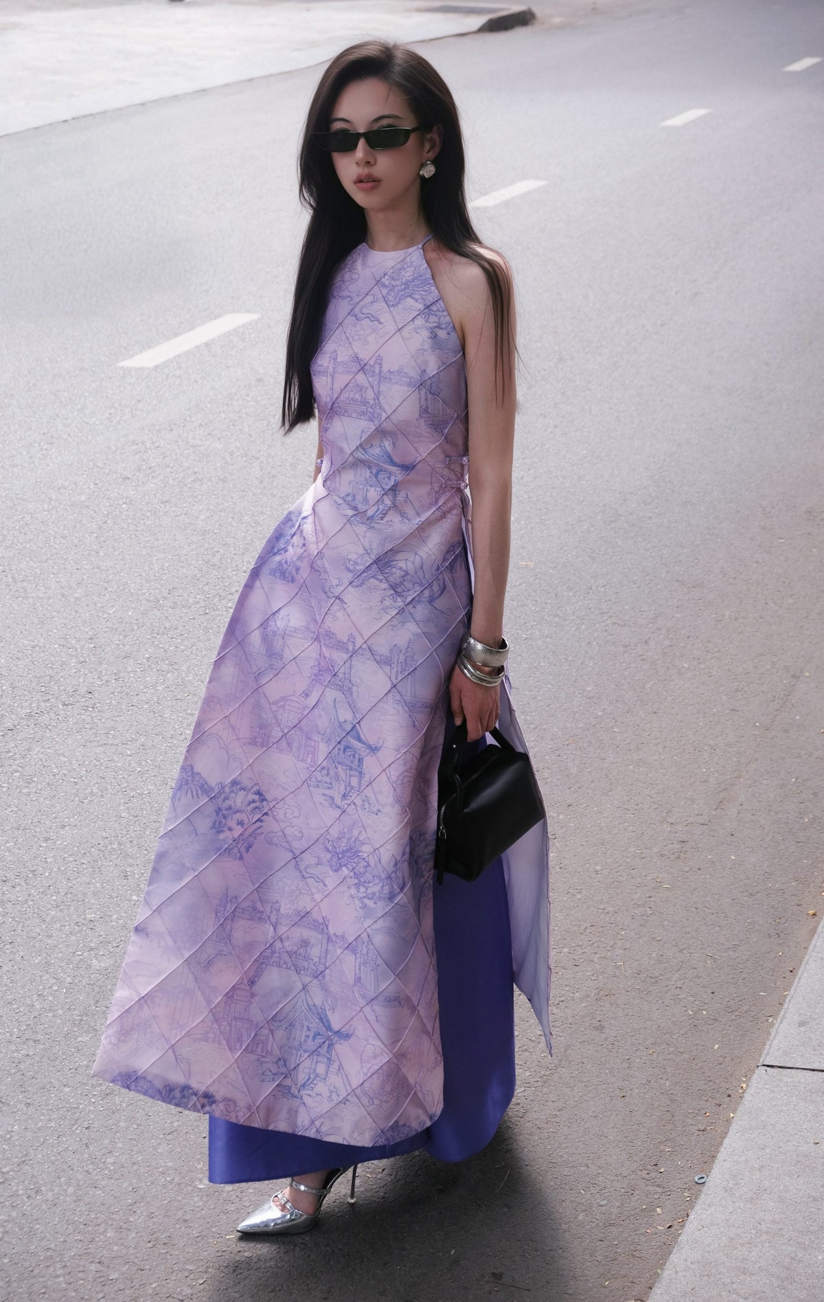 Ao Dai "Tử Kỳ" by Keira Tong