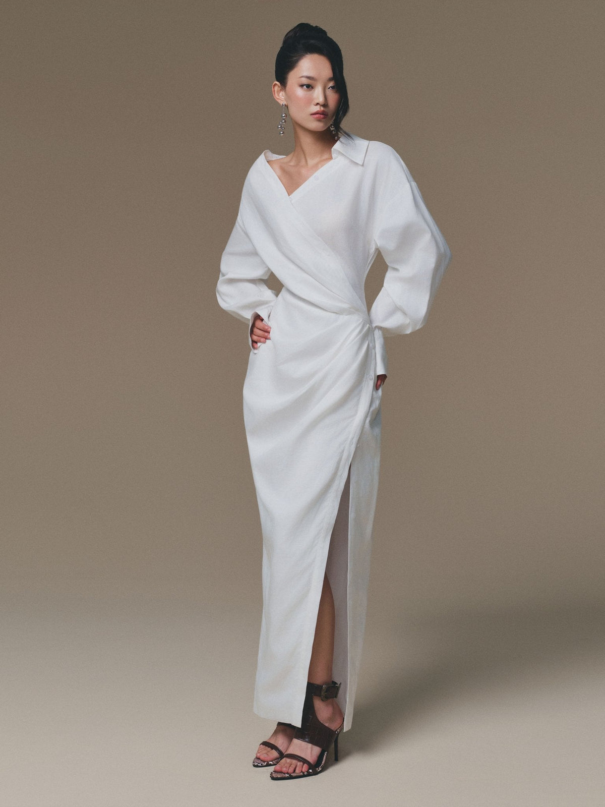 White Sailing Dress by Keira Tong