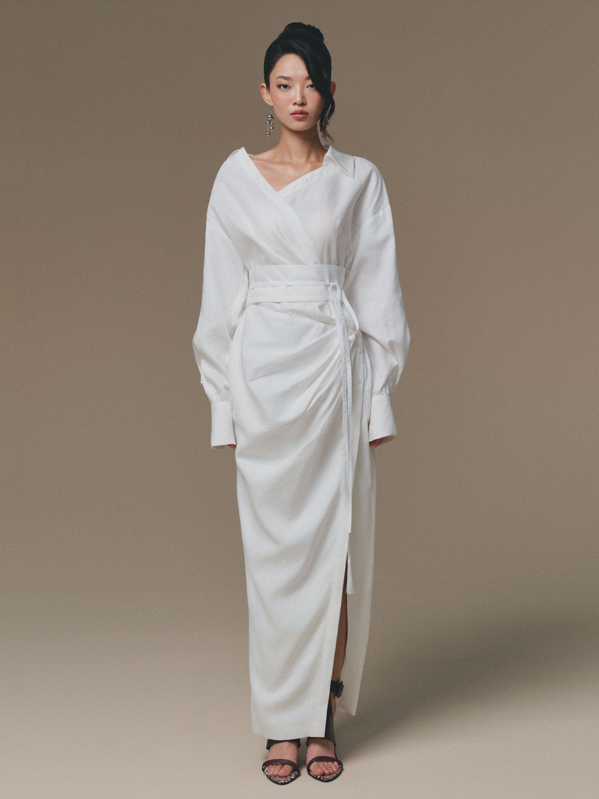 White Sailing Dress by Keira Tong