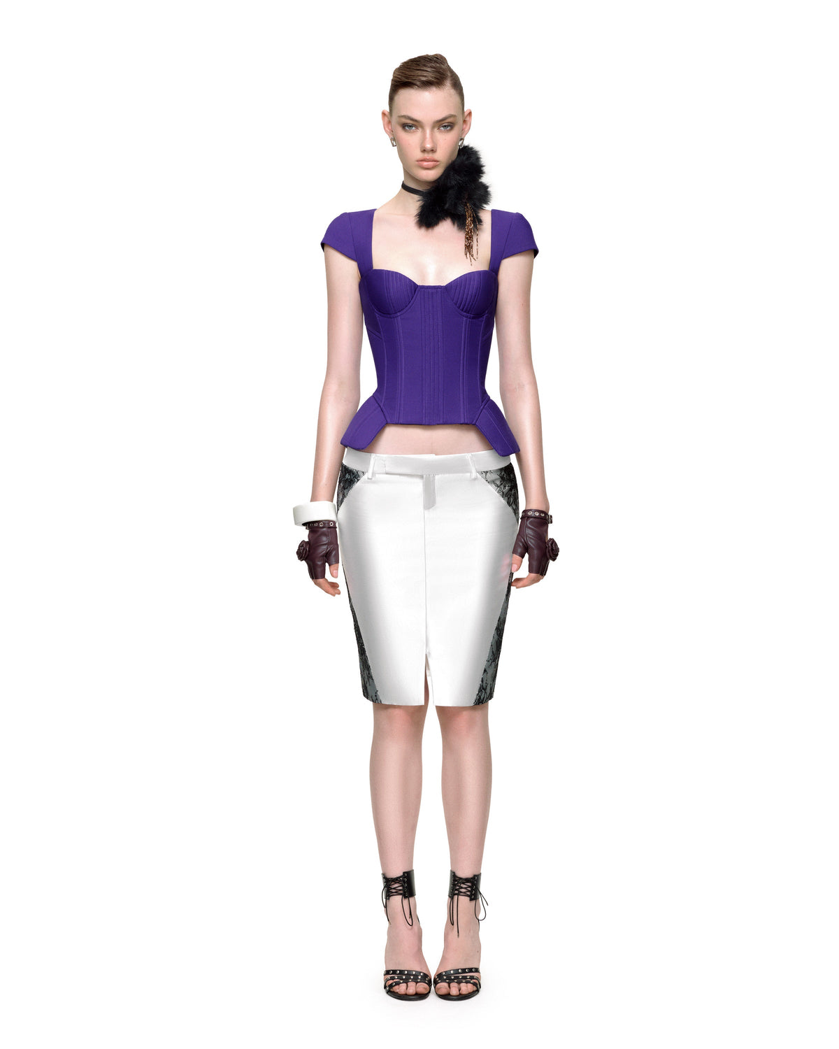 LYDIA CORSET (PURPLE) by BUPBES