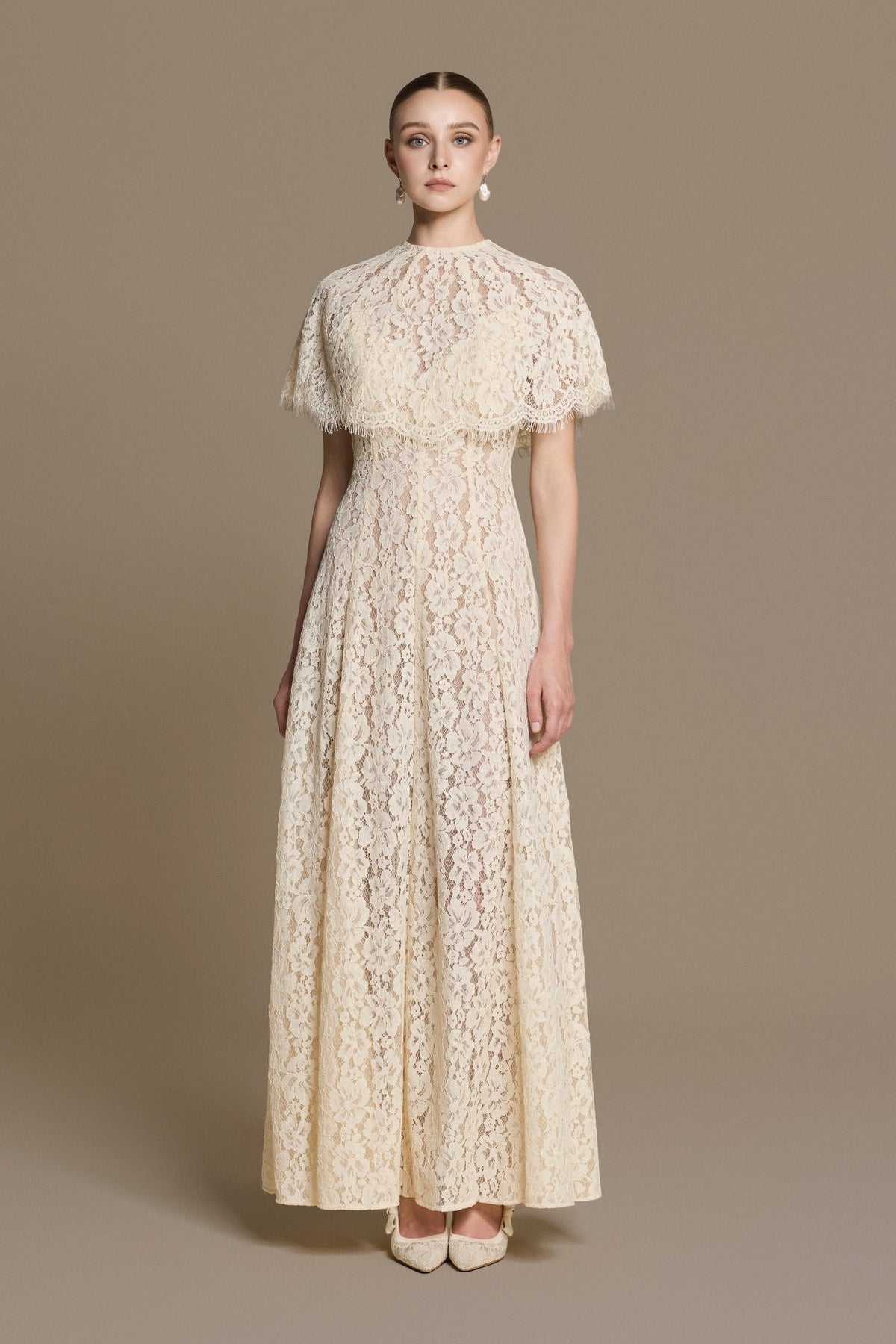 Lucid Cape Dress by HUONG Boutique
