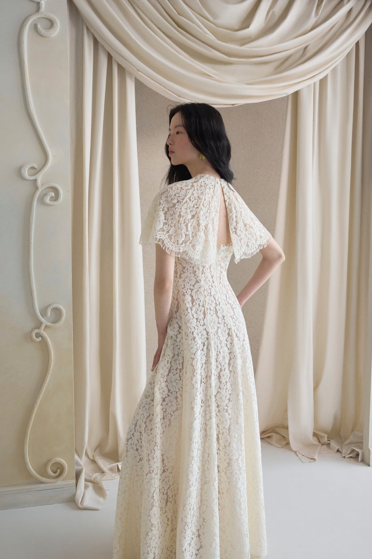 Lucid Cape Dress by HUONG Boutique