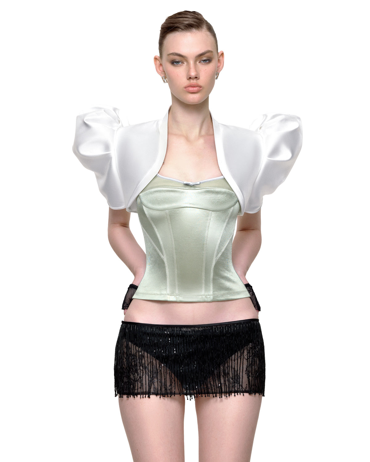 MARIPOSA JACKET (WHITE) by BUPBES