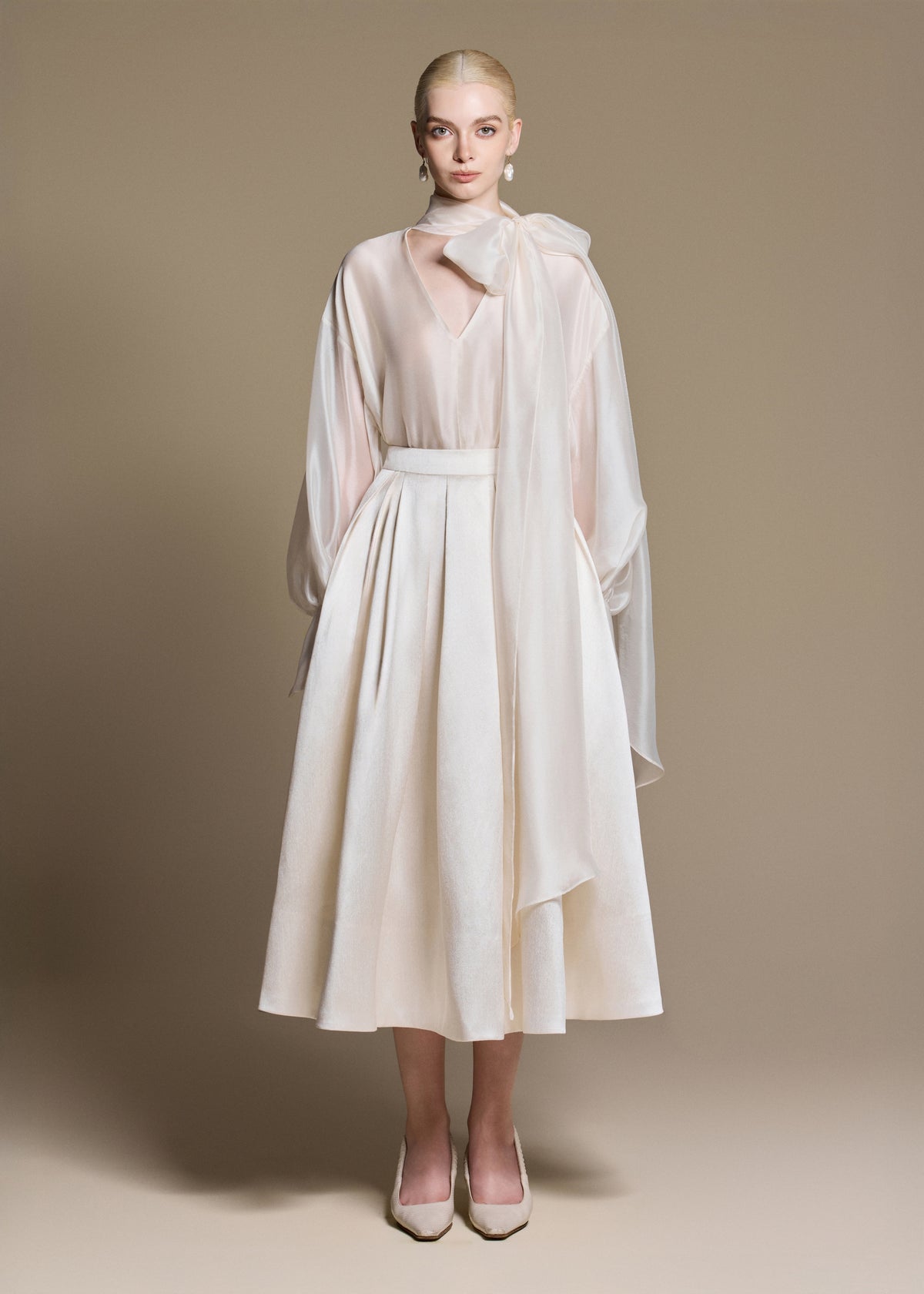 Grace Textured Skirt by HUONG Boutique