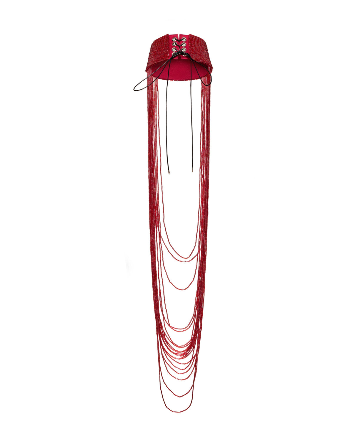 NOCTURNA CHOKER (RED) by BUPBES