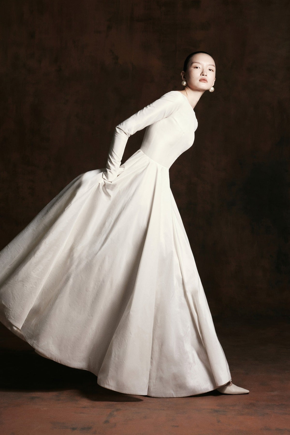 Prim Taffeta Dress by HUONG Boutique