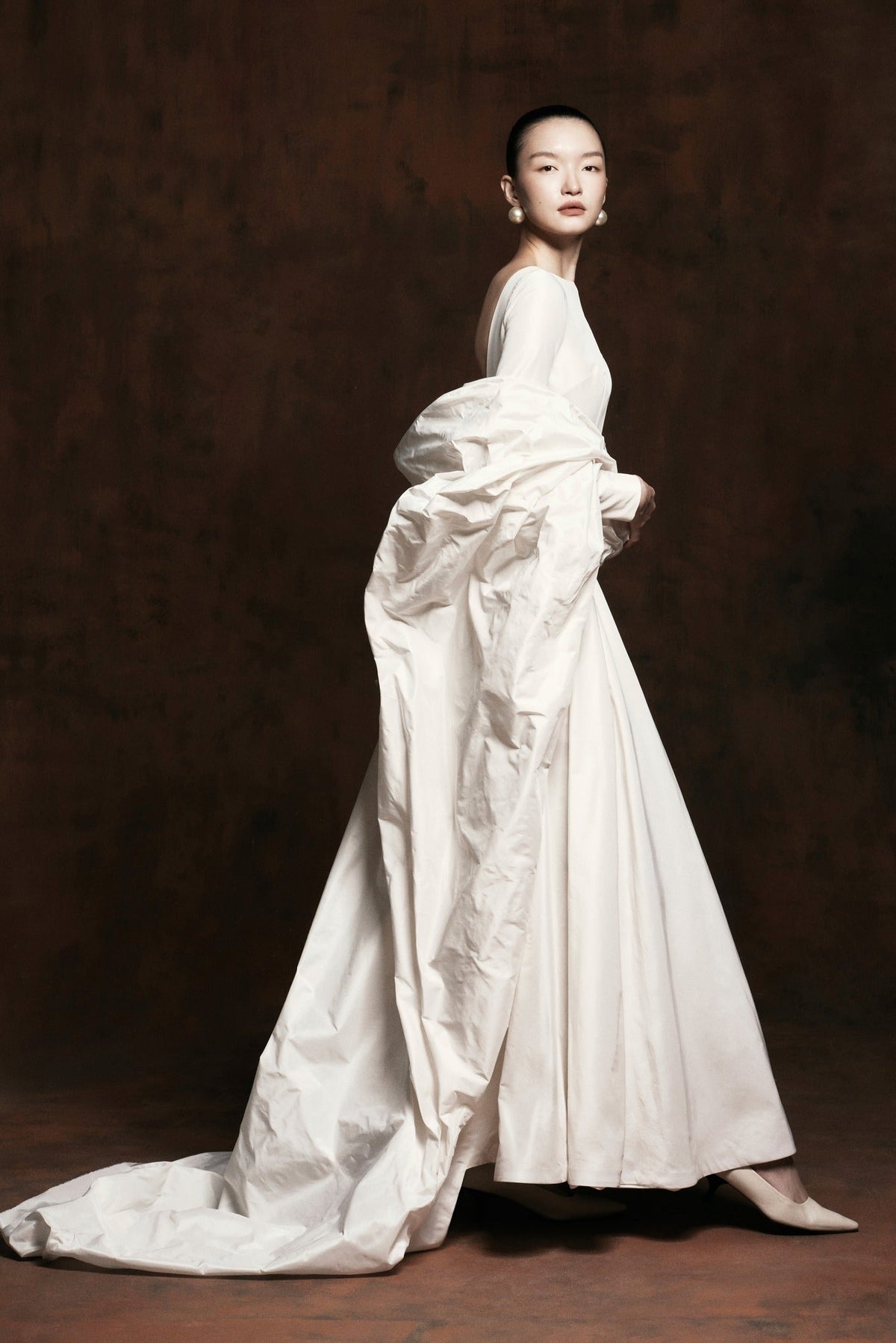 Prim Taffeta Dress by HUONG Boutique