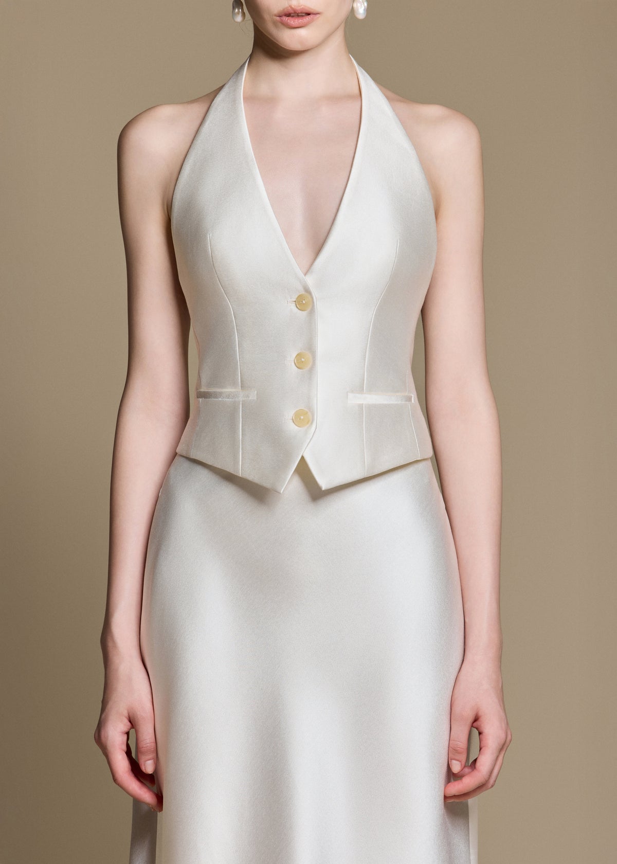 Slim Vest by HUONG Boutique