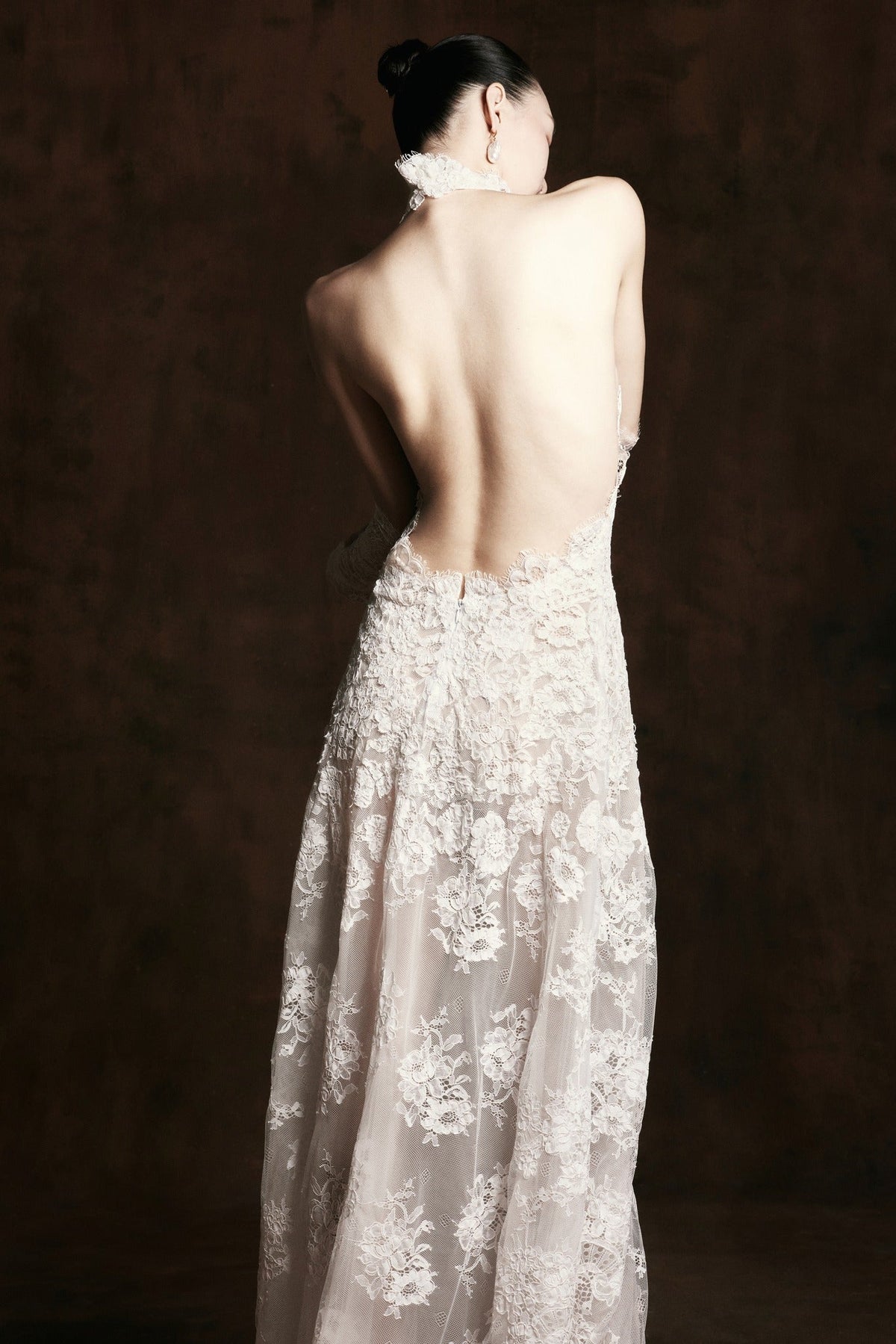 Swan Lace Dress by HUONG Boutique