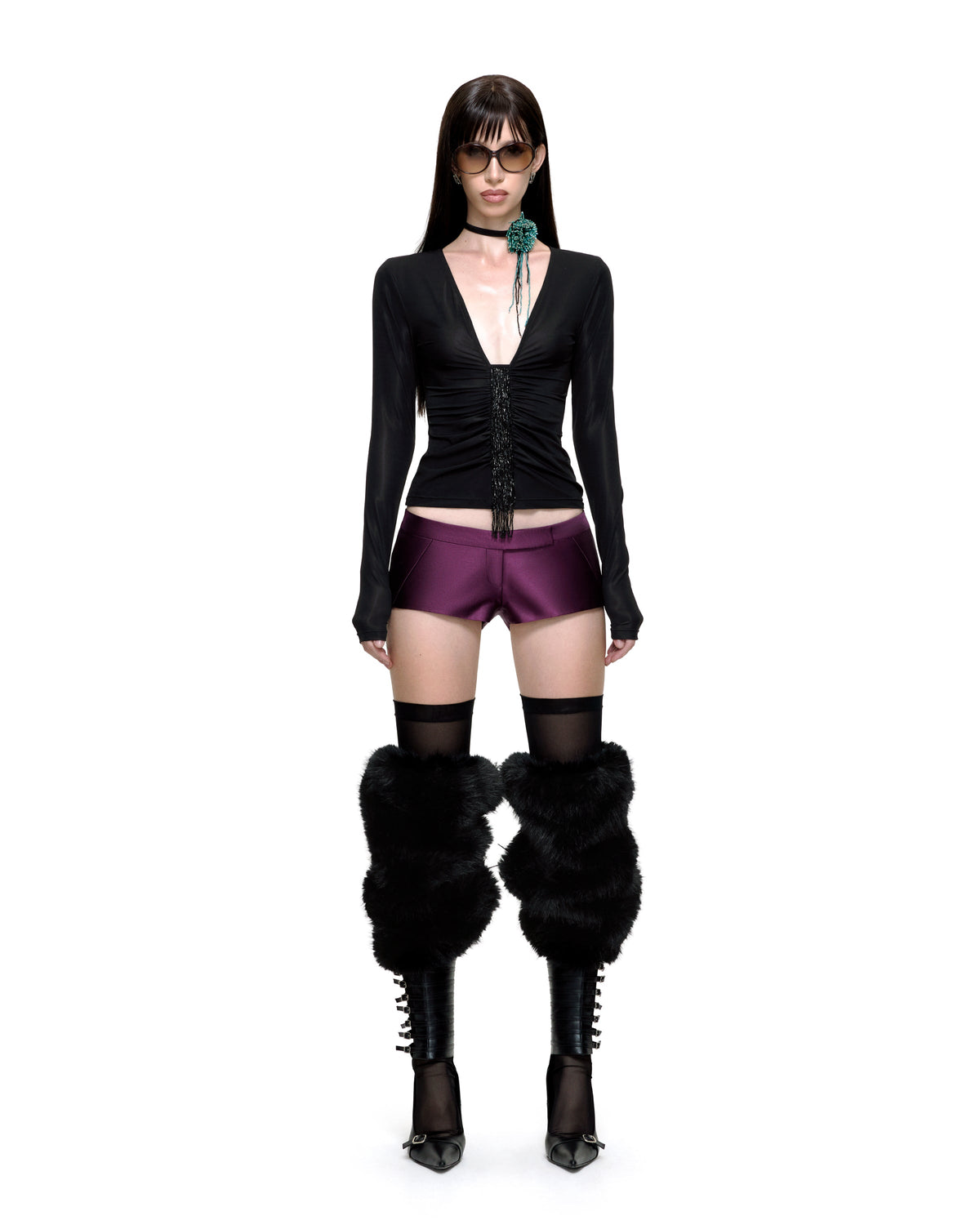 VOSS TOP (BLACK) by BUPBES