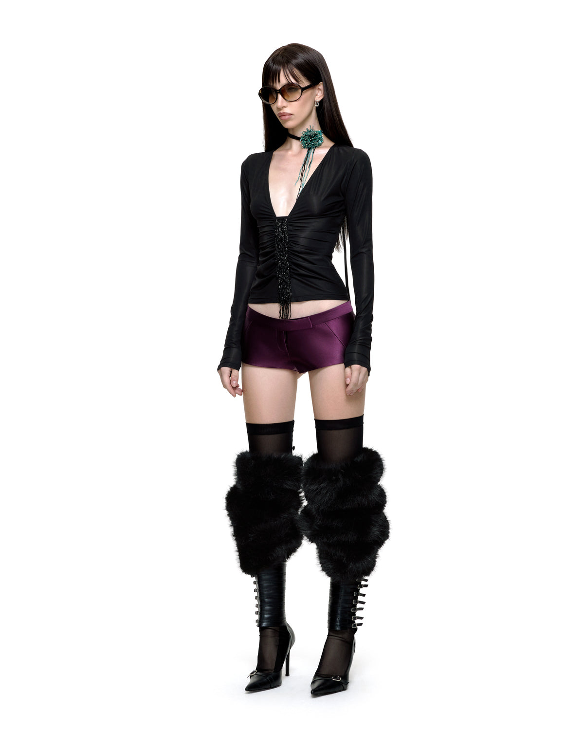 VOSS TOP (BLACK) by BUPBES