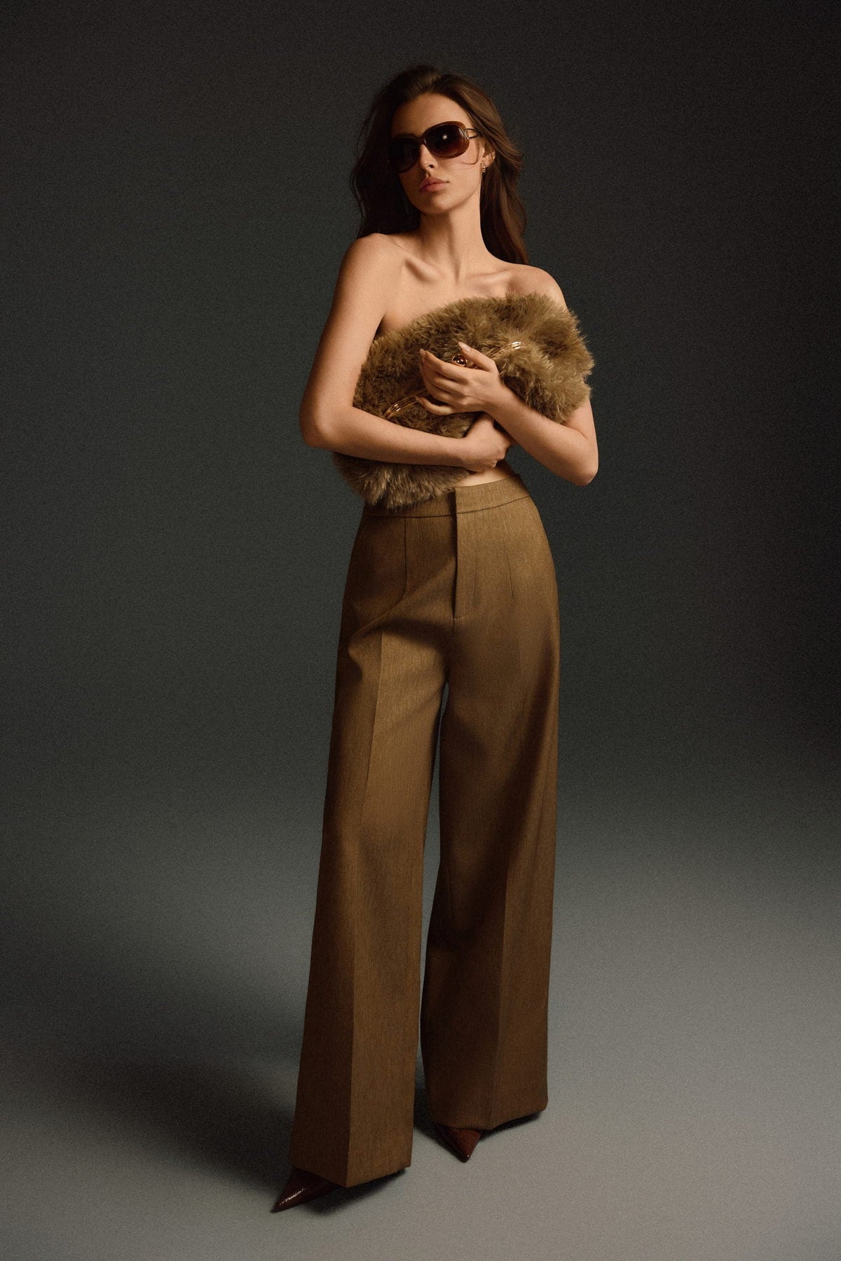 Minimal Wide-leg Pants by Keira Tong