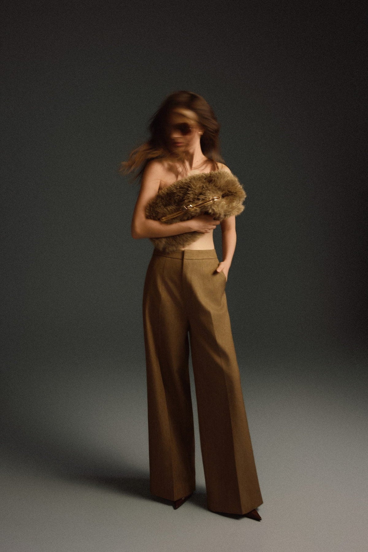 Minimal Wide-leg Pants by Keira Tong