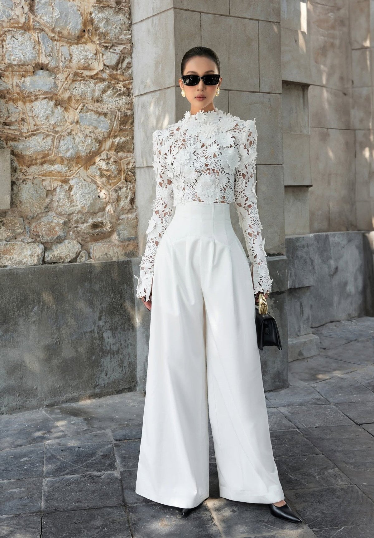 Flora Symphony Top by Keira Tong