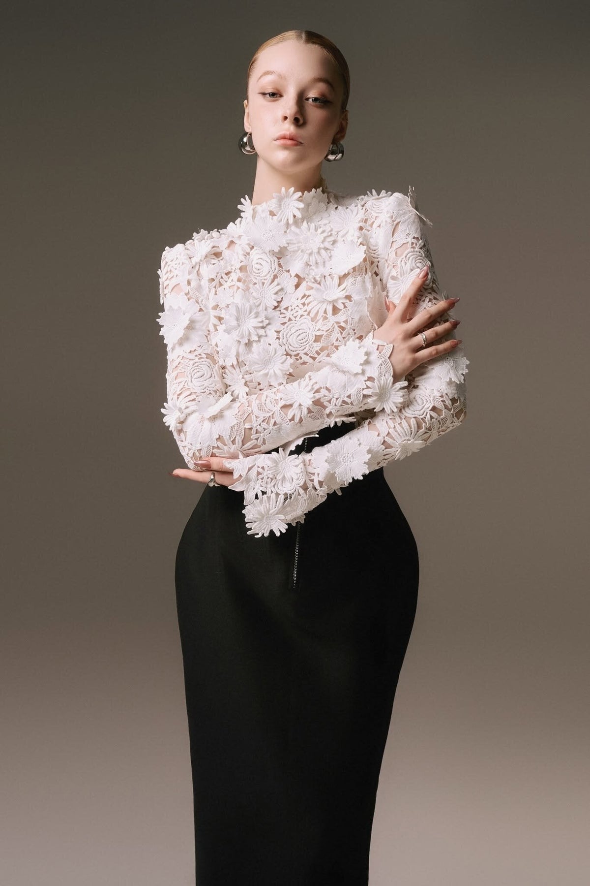Flora Symphony Top by Keira Tong